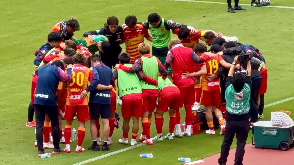 【名古屋×岡山】円陣〜激動のPK戦（2026年4月29日 J1 第13節 名古屋グランパス×ファジアーノ岡山）