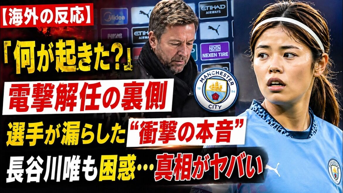 【海外の反応】「何が起きた？」ニールセン電撃解任の真相…なでしこ選手の本音がヤバすぎる【Yui Hasegawa】