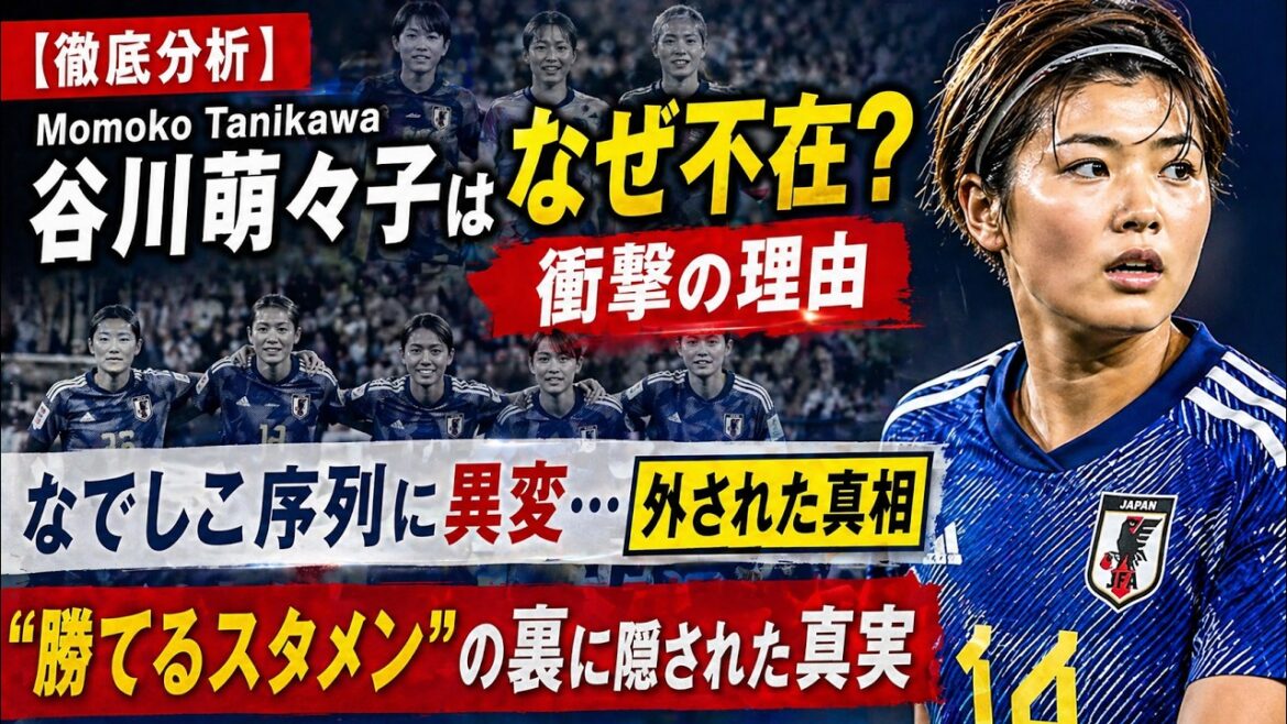 【徹底分析】Momoko Tanikawa谷川萌々子はなぜ不在？なでしこ最新序列と“勝てるスタメン”の真実