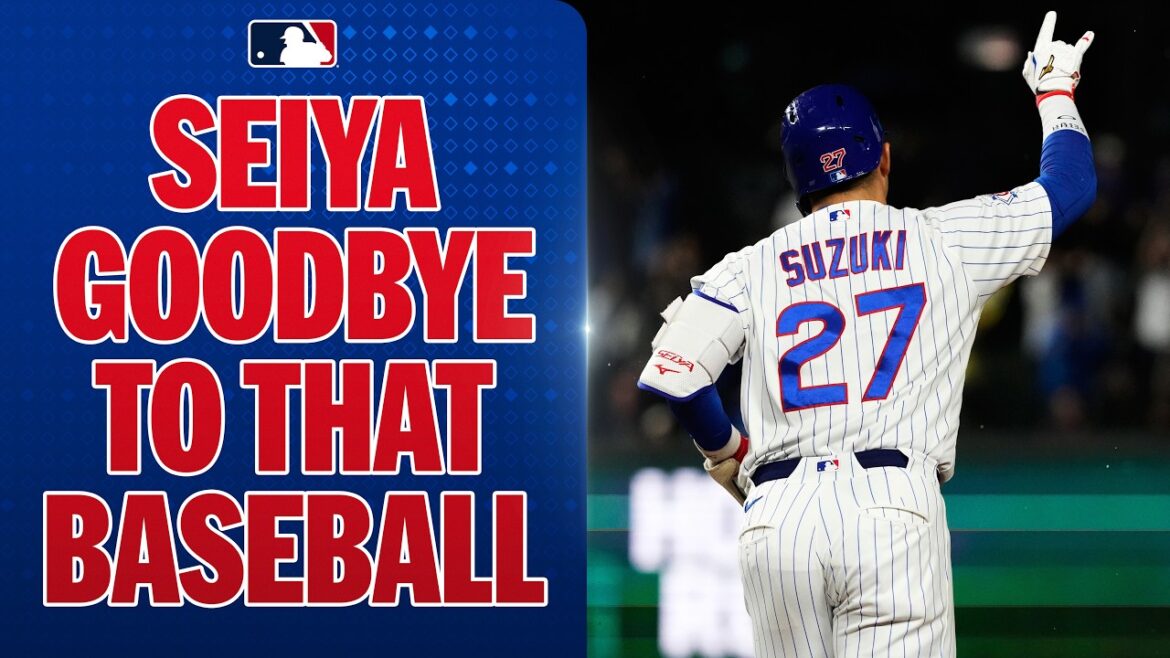BIG SWING FOR SEIYA! 😤 Seiya Suzuki crushes a three-run home run to tie the game for the Cubs! 🐻