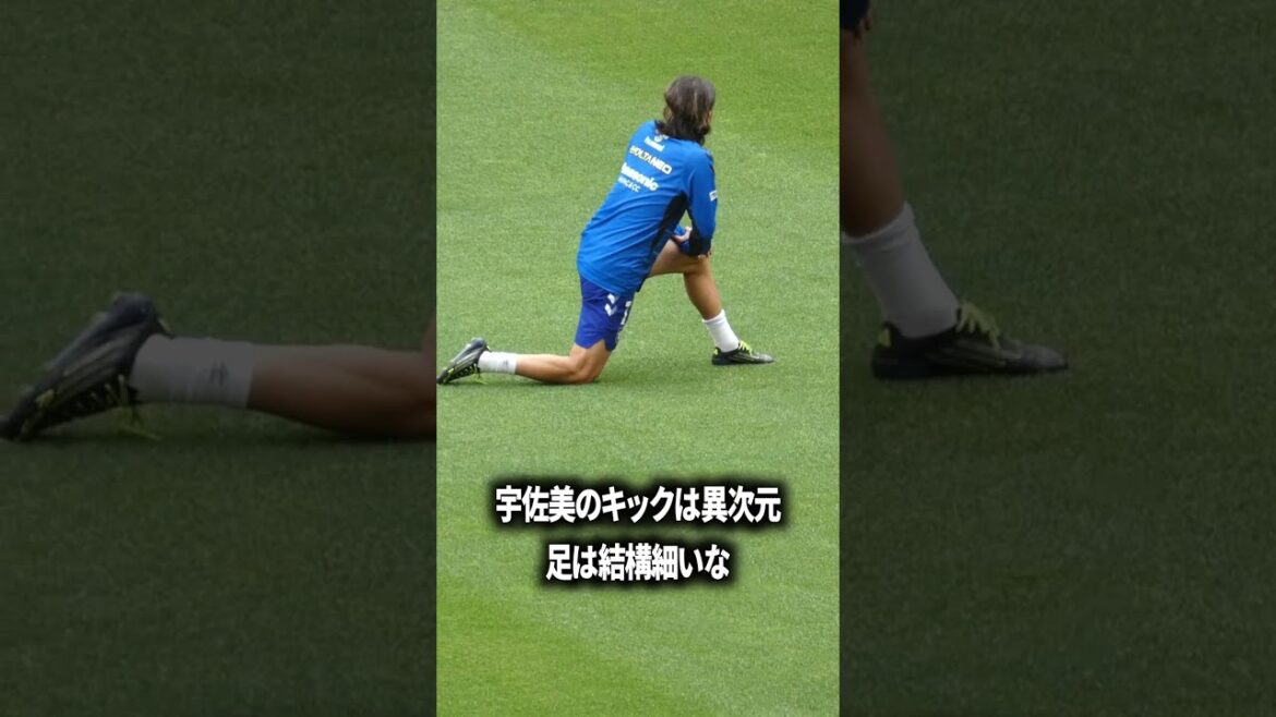 宇佐美の足けっこう細い