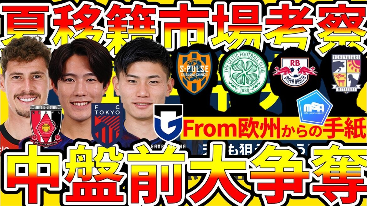 【佐藤龍之介と山本桜大の欧州移籍可能性】気になる南野遥海とACLE組によるサヴィオらの争奪可能性…旗手怜央は欧州か国内か…？
