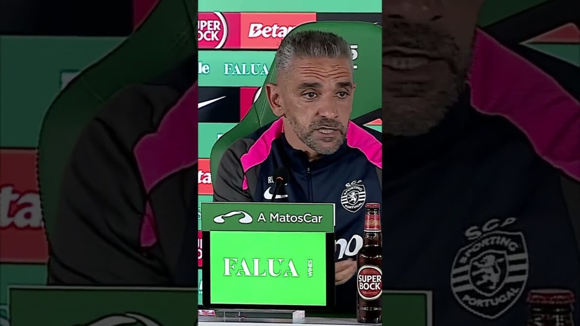 Rui Borges: «Revolução no plantel do Sporting? Tirando o Morita…» #sporting #ligaportugal Rui Borges: «Revolução no plantel do Sporting? Tirando o Morita...» #sporting #ligaportugal