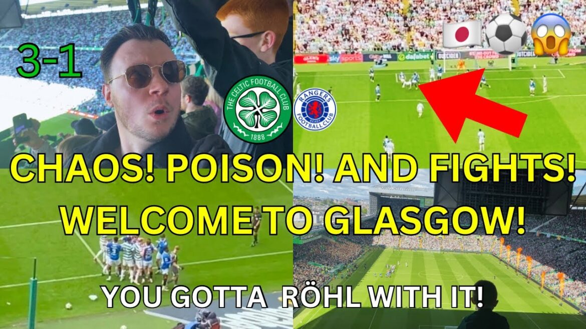 😱⚽️🍀 CELTIC 3-1 rangers | MAEDA BEST EVER GLASGOW DERBY GOAL? 前田 大然