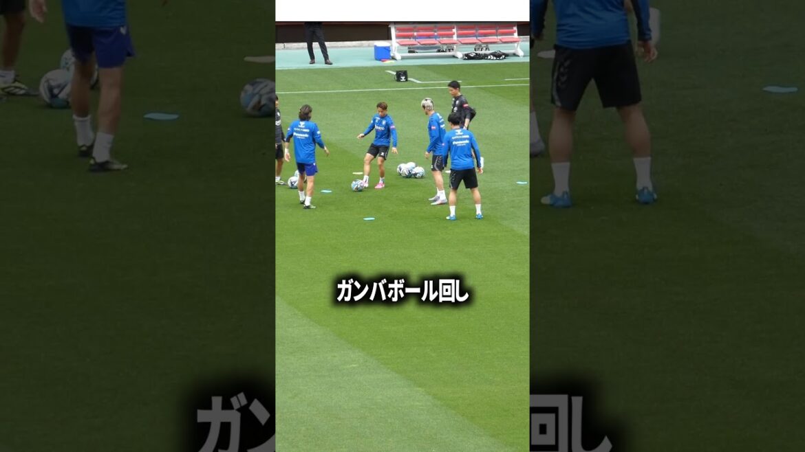 ボール回しは一生みれる