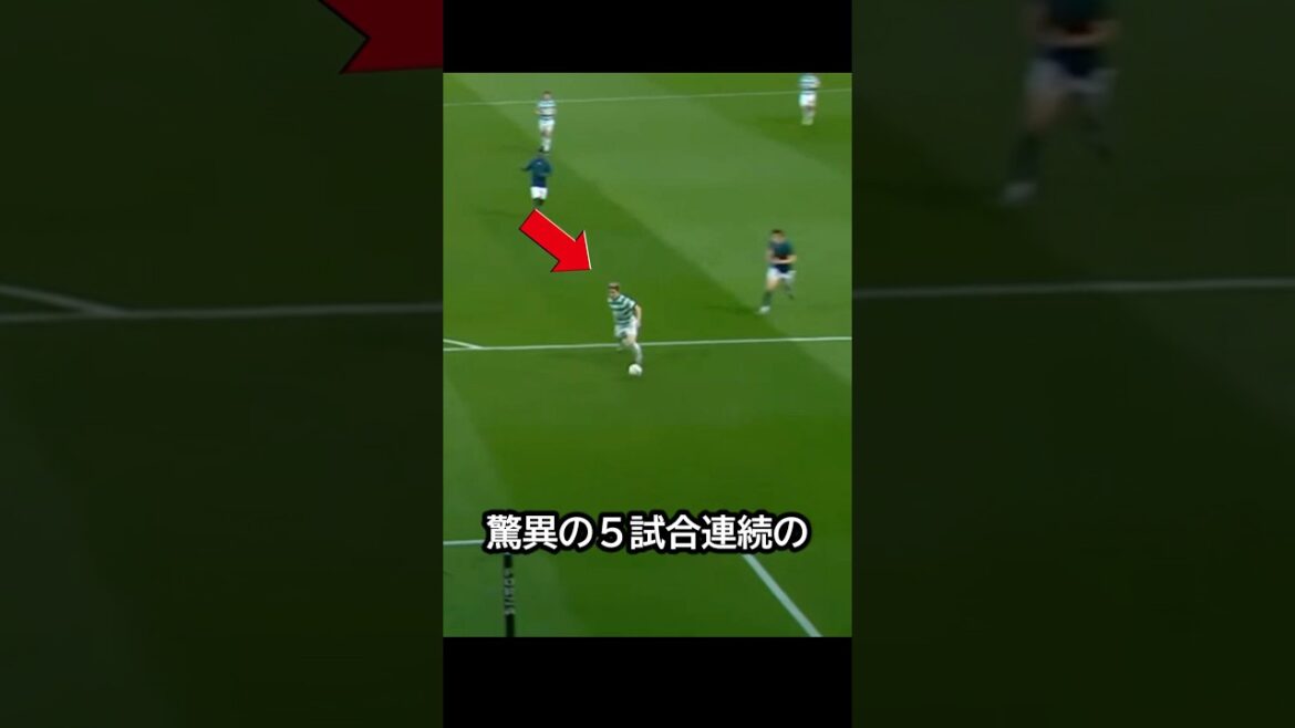 前田大然が脅威の5試合連続ゴール達成！ #サッカー