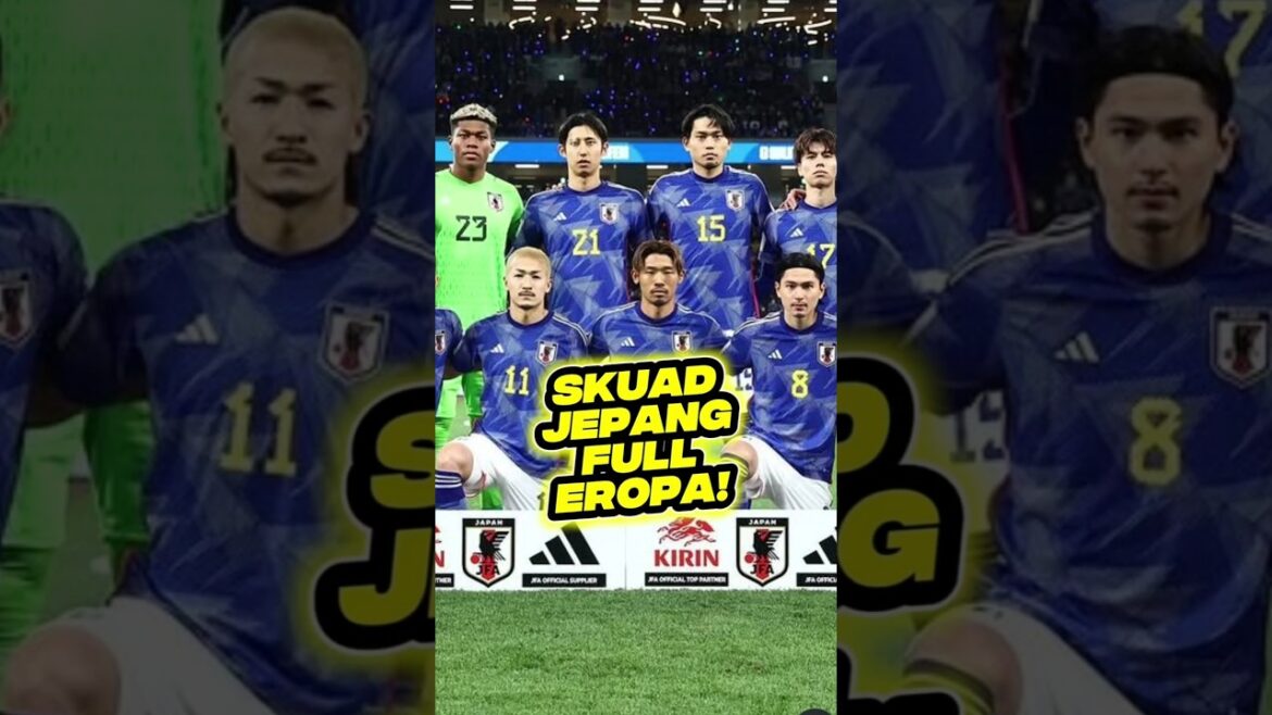 Jepang Bawa “Tim Eropa” ke Piala Dunia 2026