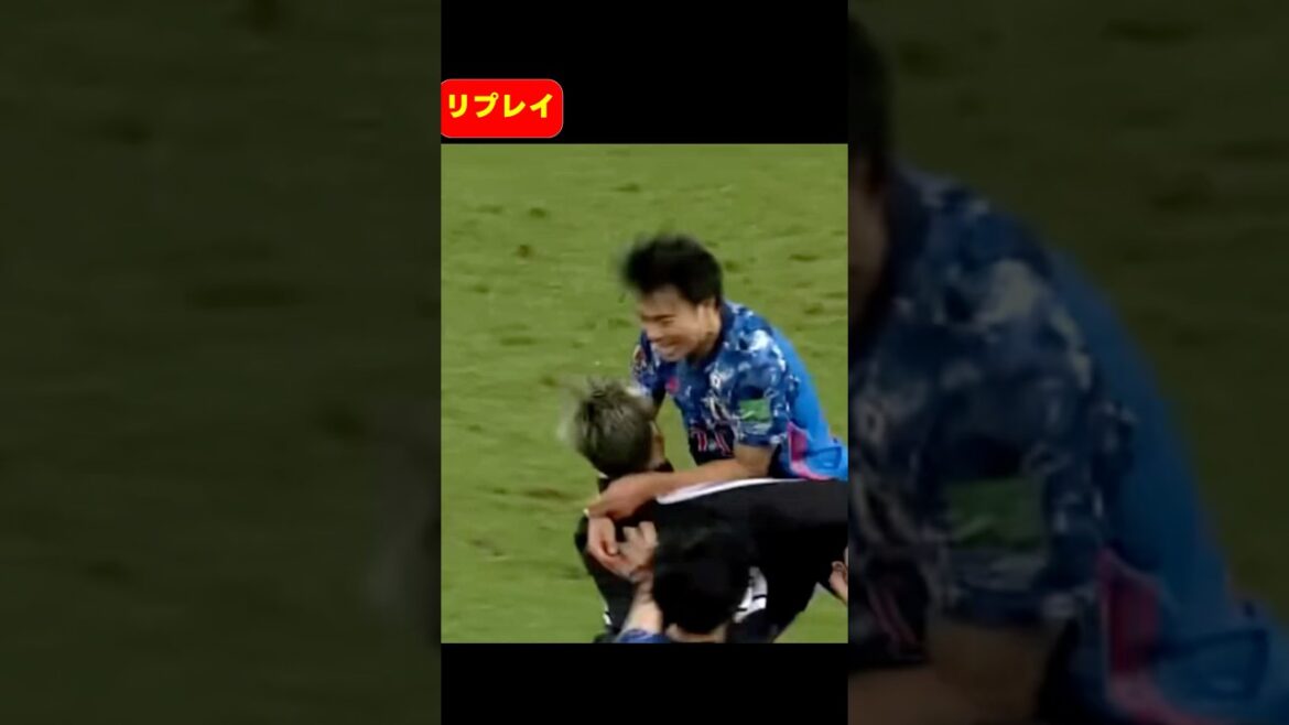 サッカー日本代表の三笘薫が守田、上田、伊東、山根の連動生かしワールドカップ出場を決定付けた日！ #サッカー