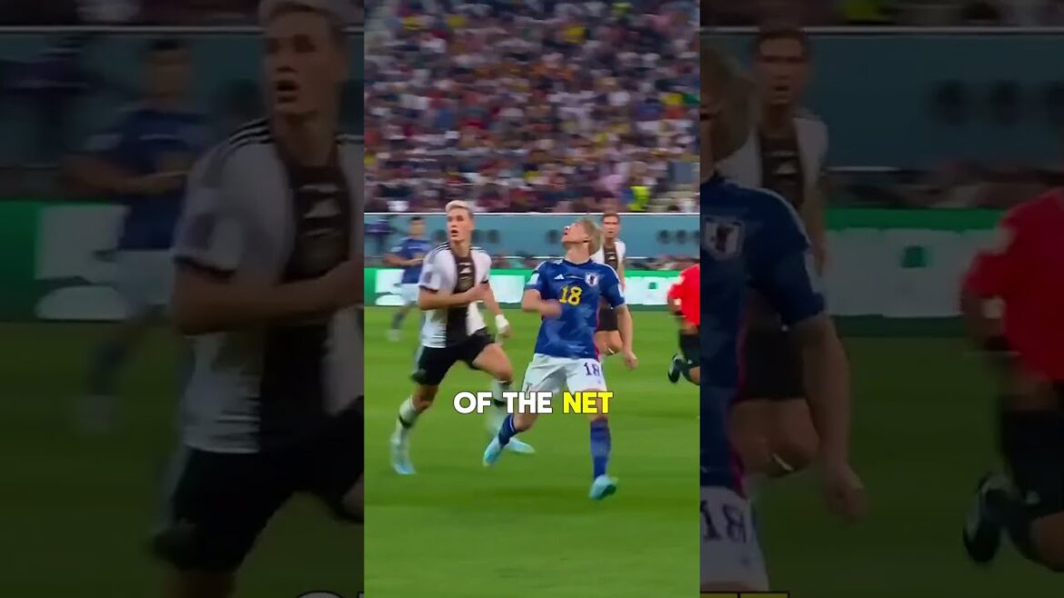 Takuma Asano Goal vs Germany 🇯🇵🔥 | Japan Winning Goal | World Cup 2022 #shorts
