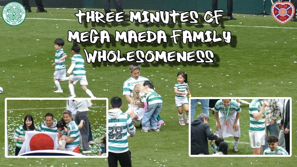 Three Minutes of MEGA MAEDA FAMILY - 前田 大然 - Wholesomeness - Celtic 3 - Hearts 1 - 16/05/26