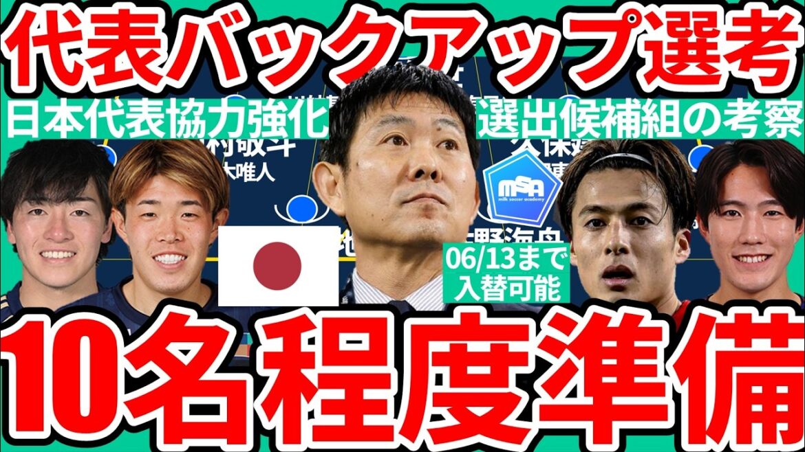 【日本代表バックアップメンバー選出へ】選出候補の考察…佐野航大/相馬勇紀/安藤智哉/町野修斗らが有力化する理由と準備体制はどの程度? 【日本代表バックアップメンバー選出へ】選出候補の考察…佐野航大/相馬勇紀/安藤智哉/町野修斗らが有力化する理由と準備体制はどの程度?