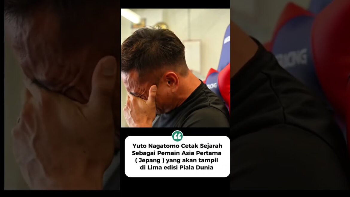 Momen emosional bek senior  Jepang Nagatomo masuk skuad piala Dunia 2026 #jepang