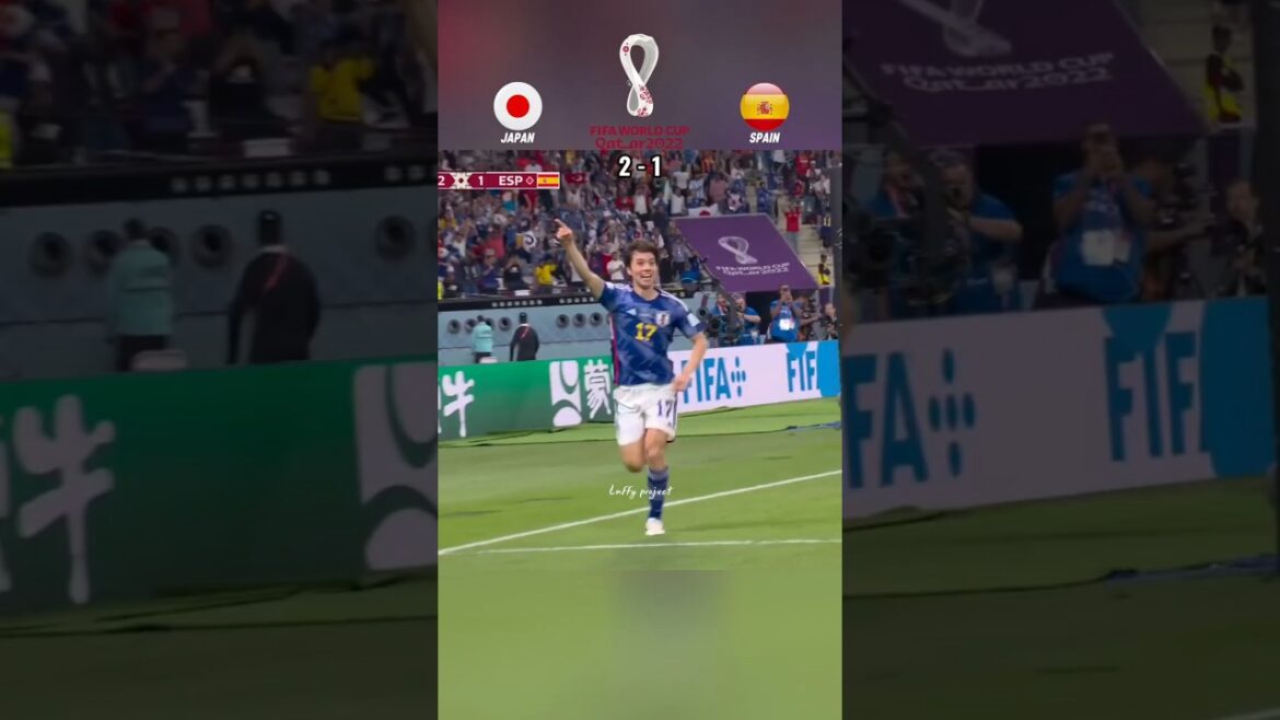 Highlights ~ Japan vs Spain | World cup 2022 Qatar