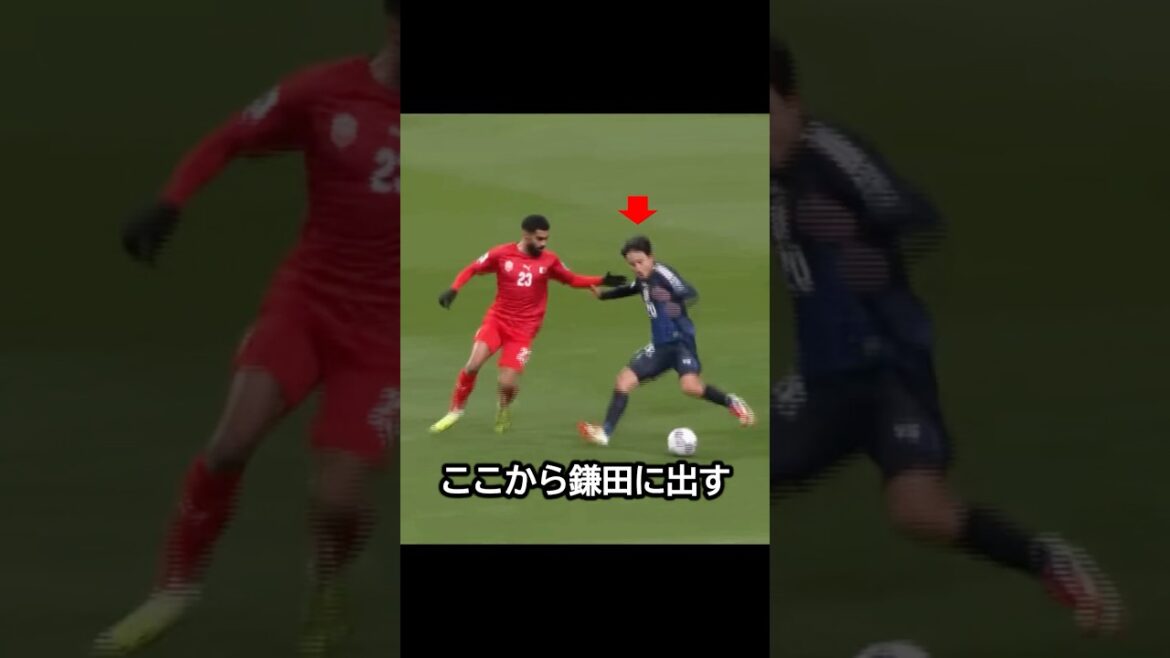 怒涛のカウンター！サッカー日本代表の上田綺世から始まる久保建英と鎌田大地のトリオカウンターが炸裂した日！ #サッカー #上田綺世 #久保建英 #鎌田大地