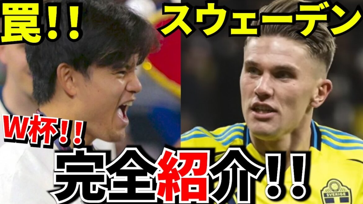 【W杯!!】「スウェーデンなら勝てる」と思っている人、今すぐこれを見てください！！スウェーデン戦が「一番危険」な本当の理由！！【国別完全紹介】
