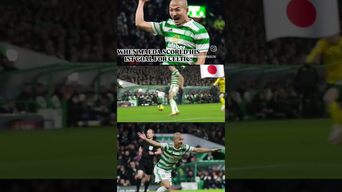 WHEN MAEDA SCORED MINUTES INTO HIS CELTIC DEBUT AGAINST HIBS #CELTICFC ##DAIZENMAEDA