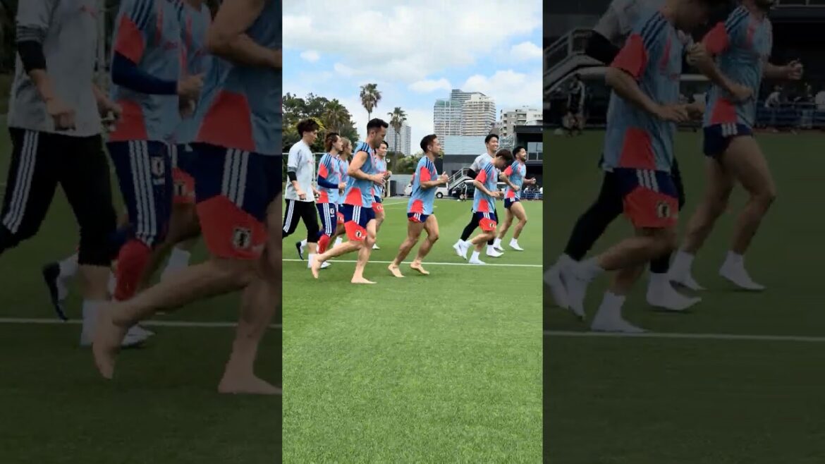 #吉田麻也 が代表に帰ってきた!練習後のクールダウンを並走 #FIFAワールドカップ 2026へ代表合宿スタート #吉田麻也 が代表に帰ってきた!練習後のクールダウンを並走 #FIFAワールドカップ 2026へ代表合宿スタート