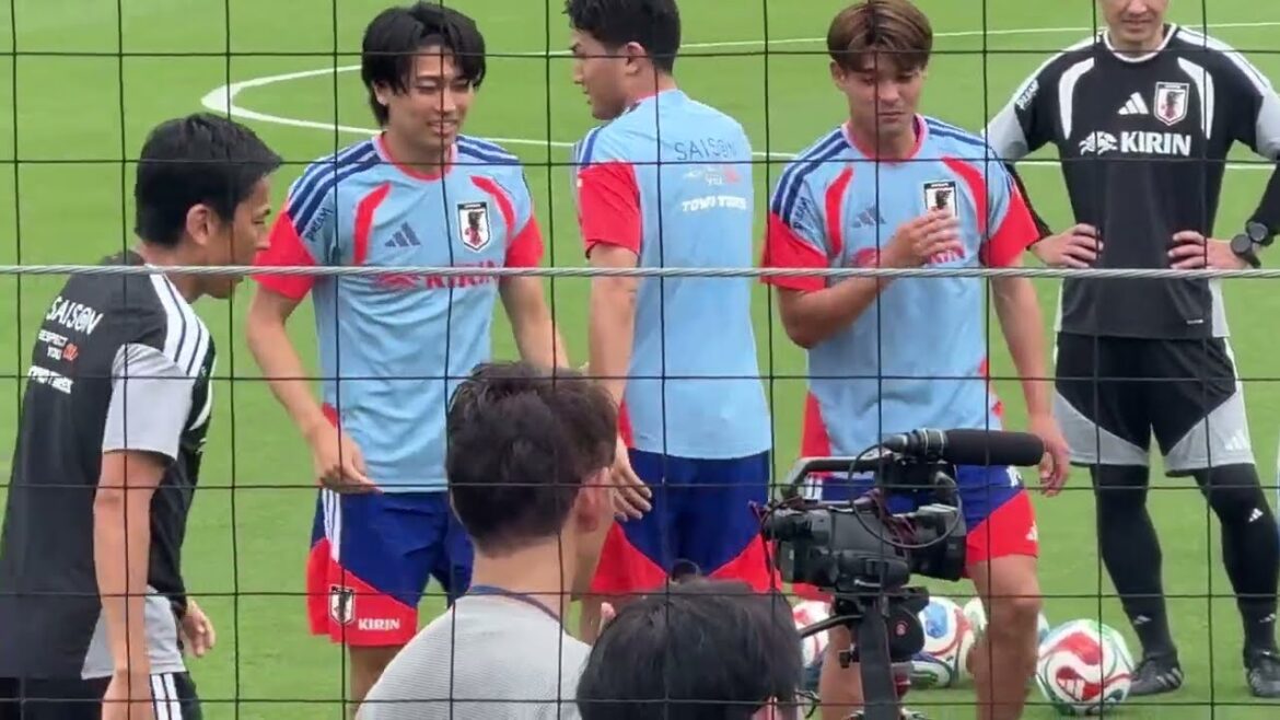 速報❗️中村敬斗 堂安律 佐野海舟 長友佑都 吉田麻也 長谷部誠 日本代表公開練習 【サッカー日本代表】SAMURAI BLUE 2026/05/28 現地観戦