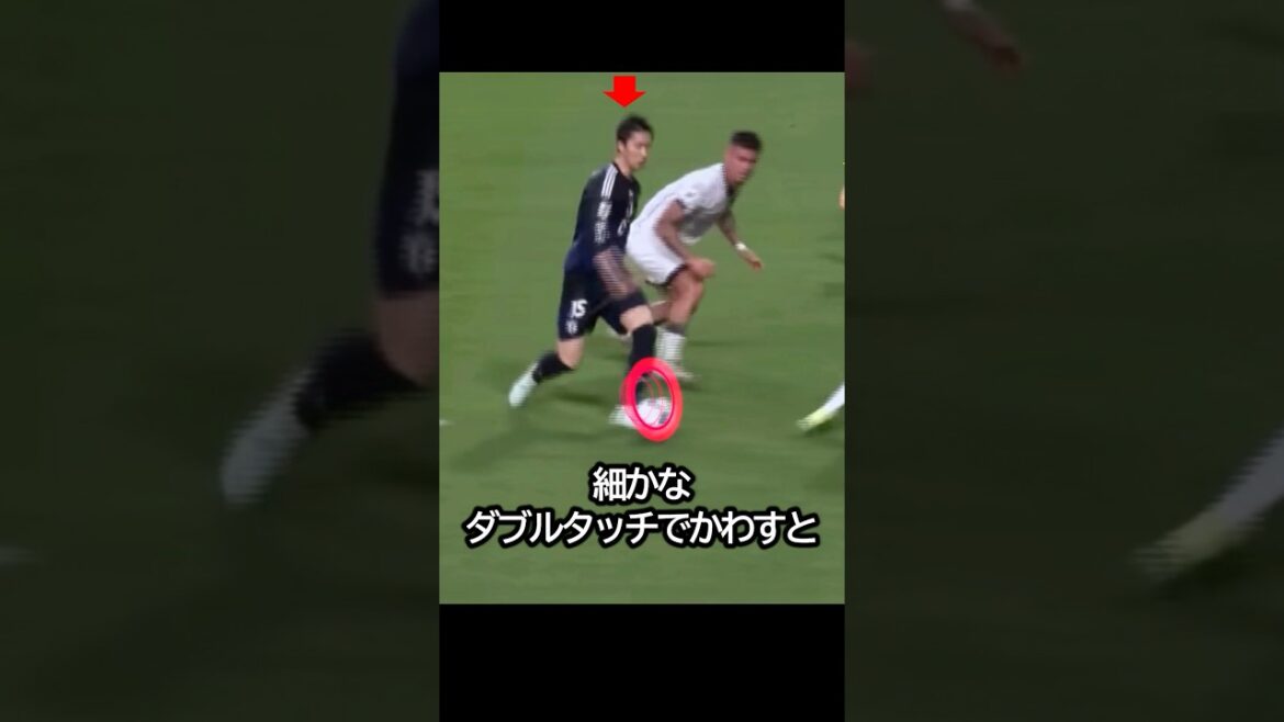 これが団結だ！サッカー日本代表の鎌田大地と久保建英と佐野海舟のこの巧みな連携プレーをワールドカップでも見せてほしい！ #サッカー #鎌田大地 #久保建英 #佐野海舟
