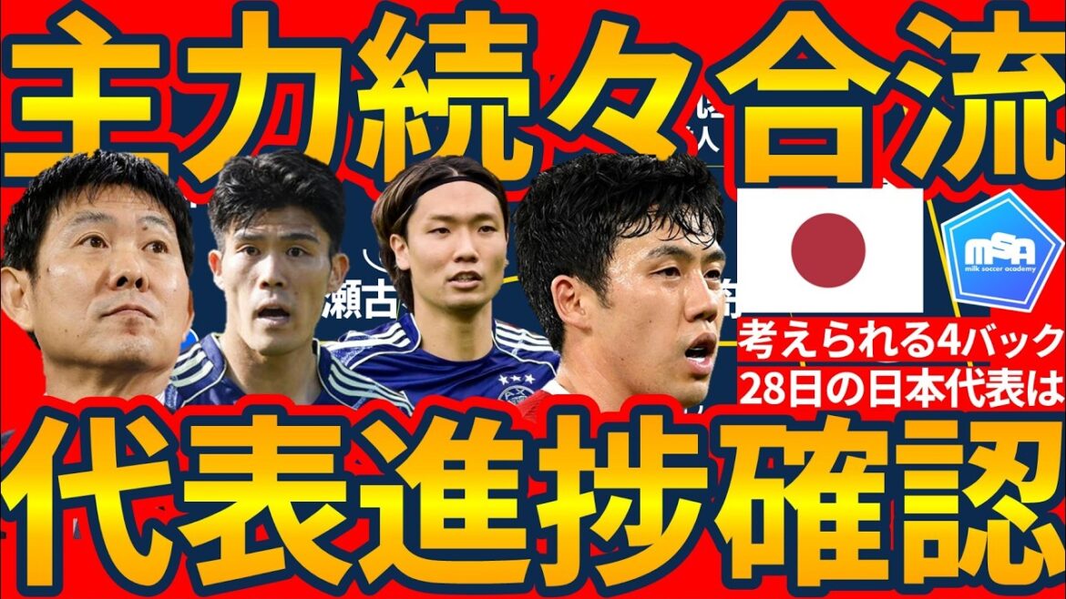 【遠藤航/板倉滉/冨安健洋の合流│日本代表】アイスランド戦まであと2日…まだ10選手が未合流?!合流組で考えれば4バックオプション採用もありうる?! 【遠藤航/板倉滉/冨安健洋の合流│日本代表】アイスランド戦まであと2日…まだ10選手が未合流?!合流組で考えれば4バックオプション採用もありうる?!