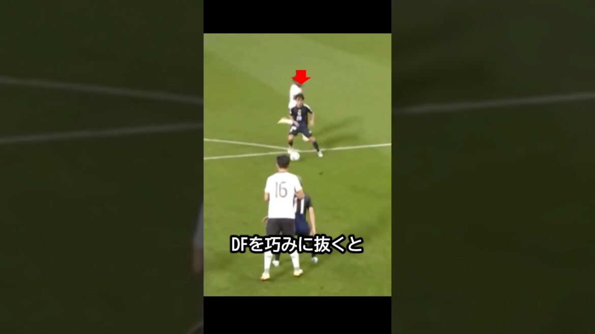 波状攻撃！伊東純也と久保建英と田中碧の連続パスで敵を翻弄しまくった日！ #サッカー
