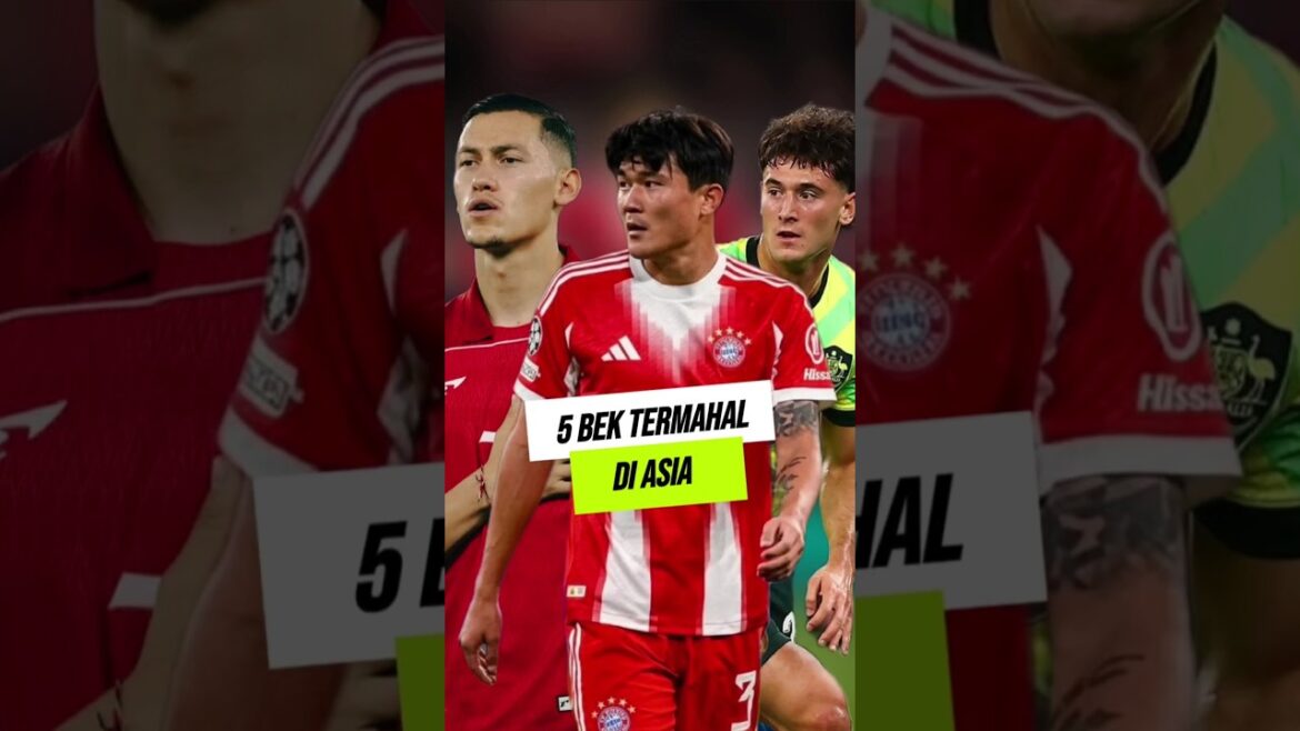 5 Bek Termahal di Asia 2026 5 Bek Termahal di Asia 2026