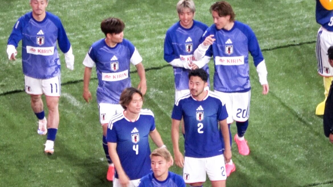 2026 W杯前 壮行セレモニーを終え場内1周する侍ブルー 現地映像