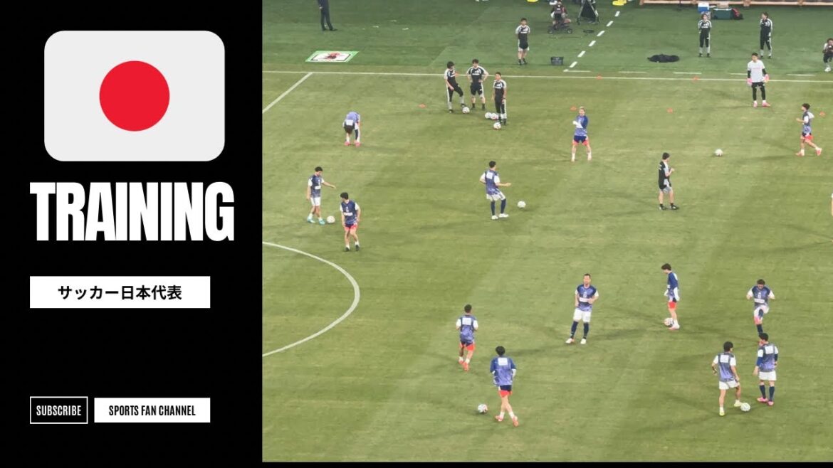 【#training】北中米W杯サッカー日本代表のウォーミングアップ‼︎ vsアイスランド代表 #サッカー日本代表 #サッカー 【#training】北中米W杯サッカー日本代表のウォーミングアップ‼︎ vsアイスランド代表 #サッカー日本代表 #サッカー