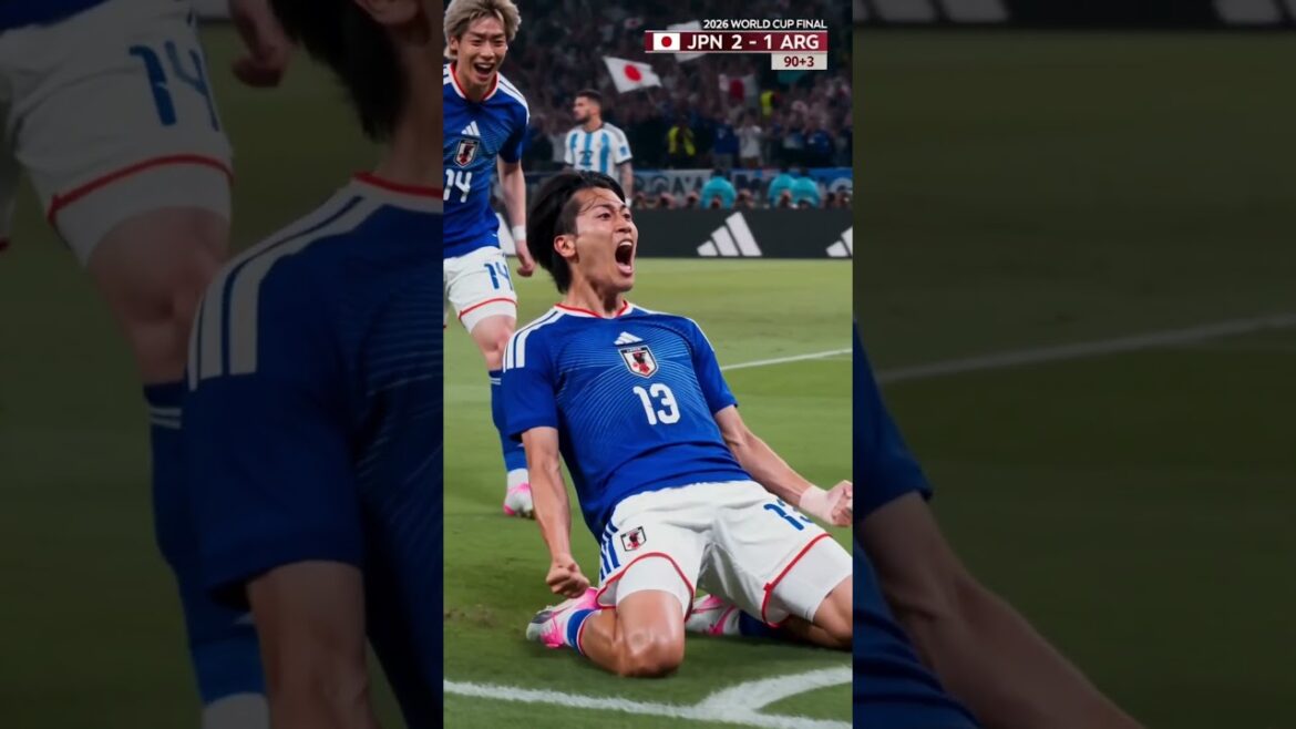元ランス兄弟が、ワールドカップ決勝の舞台で奇跡を起こす🇯🇵 The Moment Japan Won The 2026 World Cup 🏆