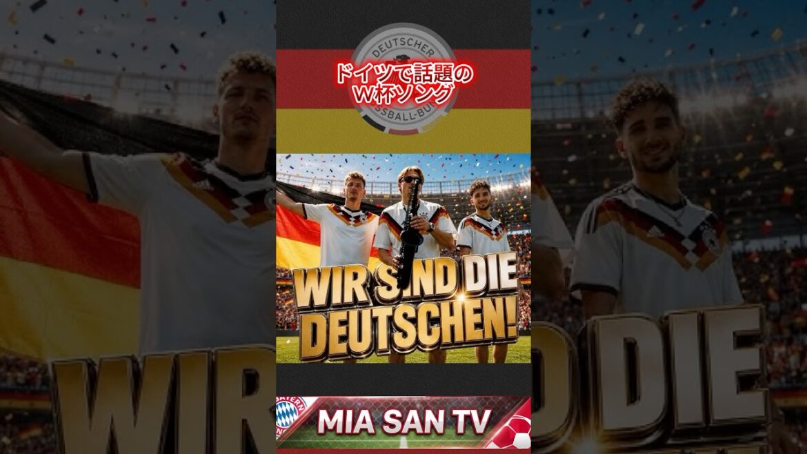 【新曲】ドイツで話題を呼ぶW杯ソング🇩🇪