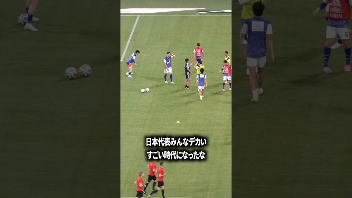 日本代表みんなゴツい