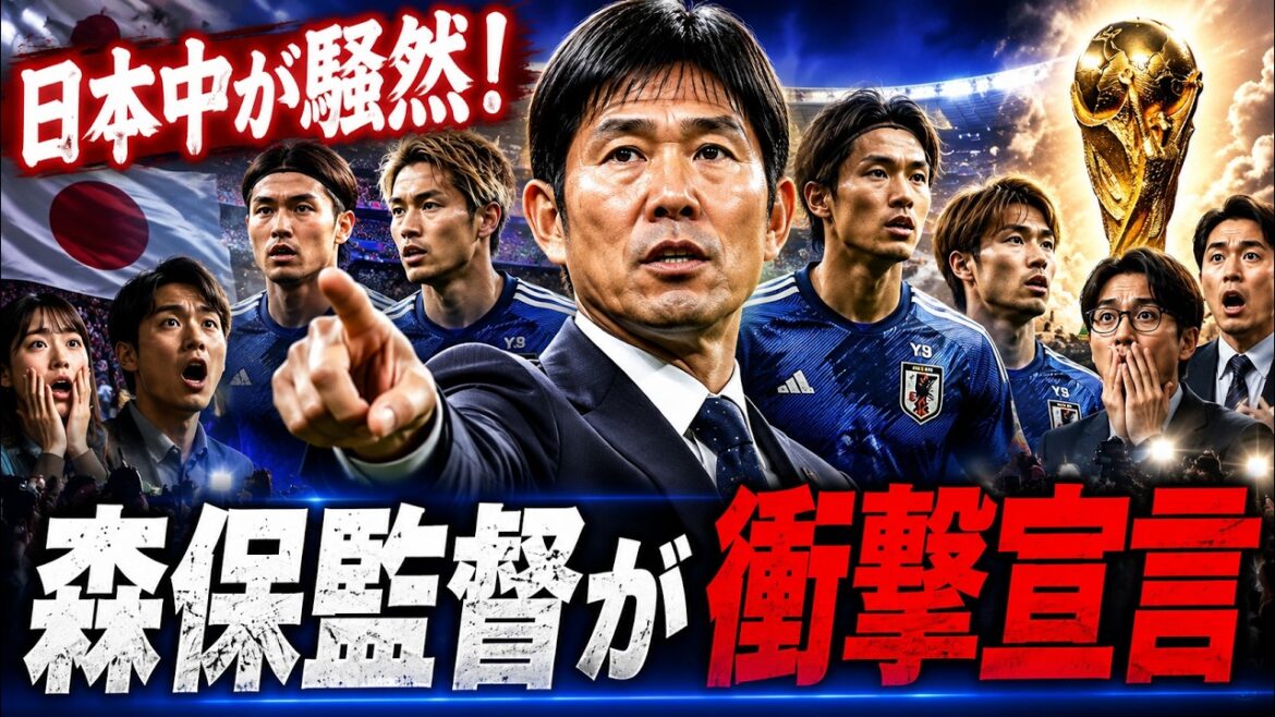 日本中が騒然!森保一監督が衝撃宣言「もう挑戦者ではない」日本代表に求めた覚悟とは? 日本中が騒然!森保一監督が衝撃宣言「もう挑戦者ではない」日本代表に求めた覚悟とは?