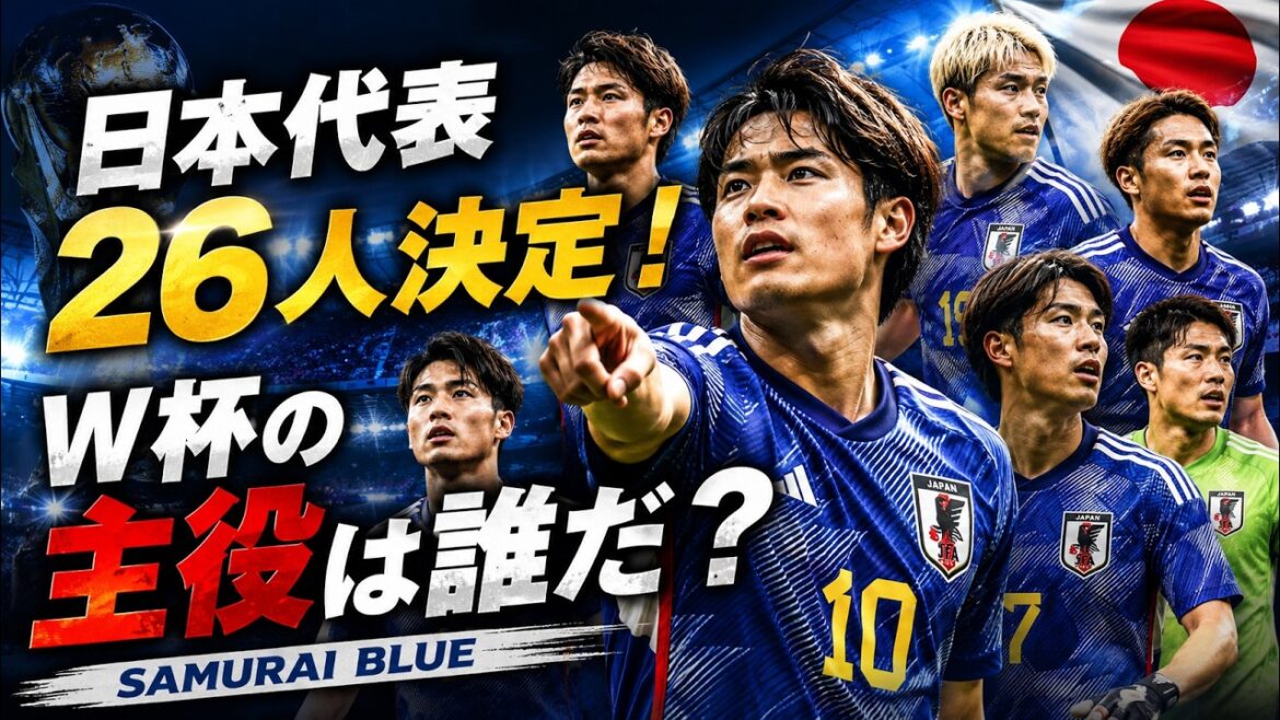 【完全版】日本代表W杯メンバー26人を徹底解説!世界を驚かせるサムライブルー最強戦力とは? 【完全版】日本代表W杯メンバー26人を徹底解説!世界を驚かせるサムライブルー最強戦力とは?