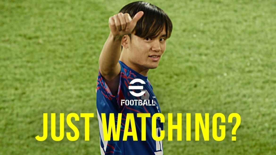 eFootball™ 新CM 「JUST WATCHING？」久保建英編