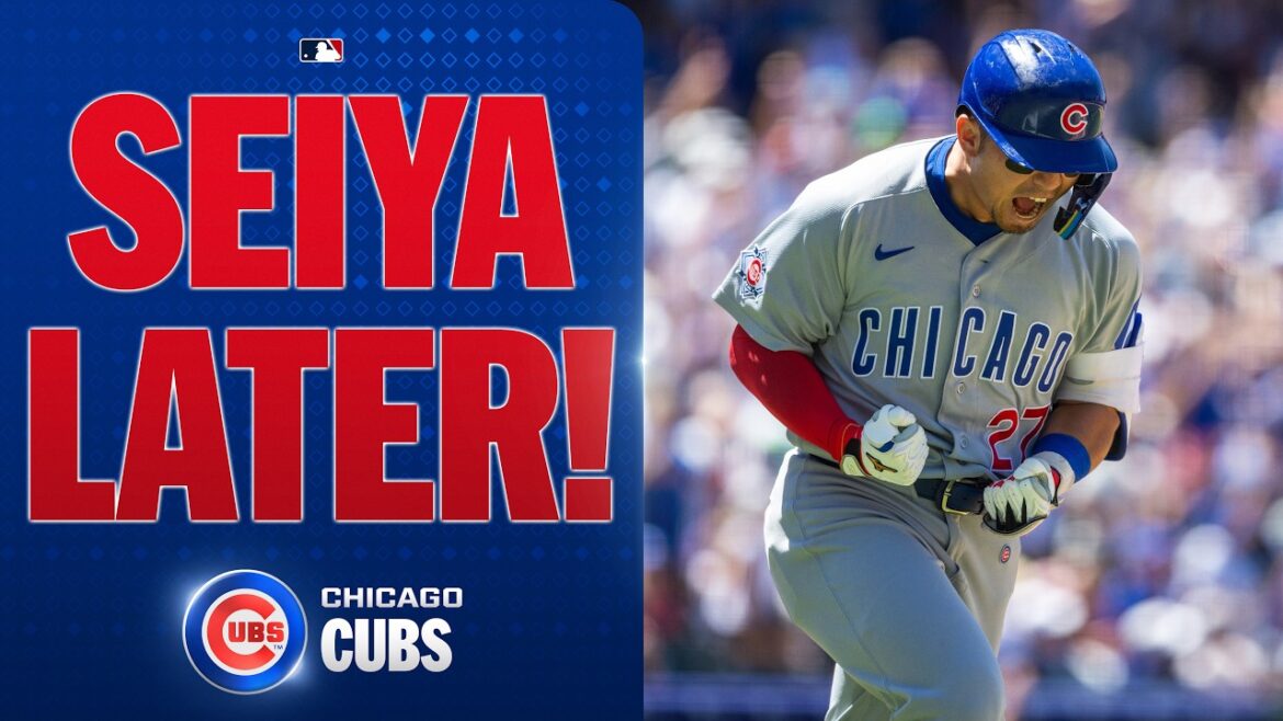 Seiya Suzuki hits a GRAND SLAM for the Cubs! š» (10th homer of the year!) | MLB Highlights
