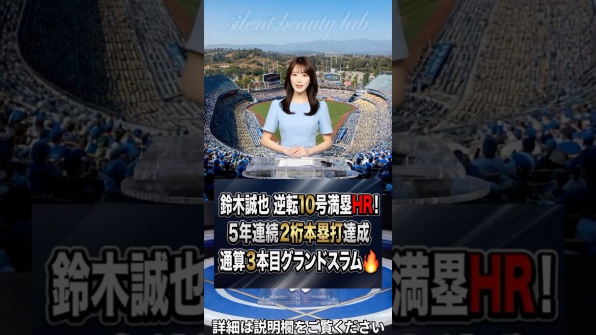 鈴木誠也 逆転10号満塁ホームラン!5年連続2桁本塁打達成【6/11 ロッキーズ戦】