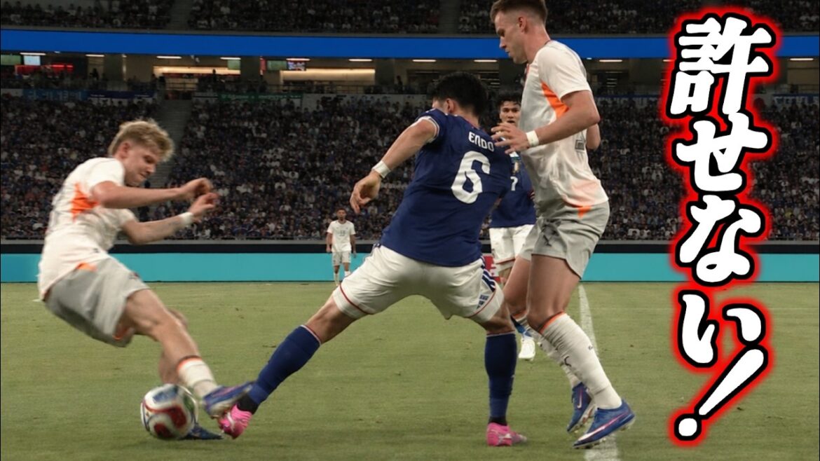 W杯直前で遠藤航にケガを負わせたアイスランド人