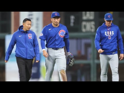 「鈴木誠也に異変…守備で魅せた直後の“右膝アクシデント”⚠️」#鈴木誠也 #カブス #MLB #ジャイアンツ #野球 #プロ野球 #メジャーリーグ #スポーツニュース #アクシデント #海外野球