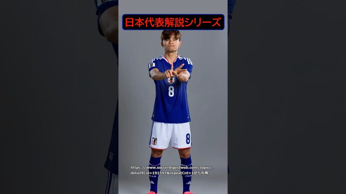 【日本代表解説シリーズ】サッカー日本代表、久保建英をデータを用いて解説！【ワールドカップ】
