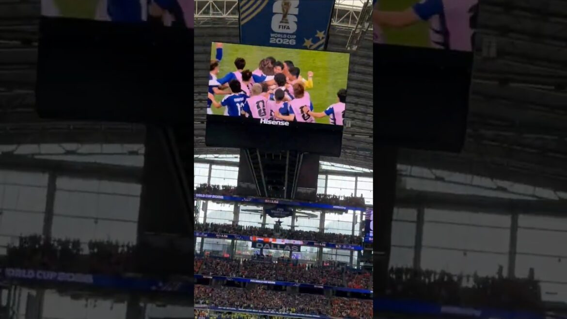 サッカー日本代表　中村敬斗と鎌田大地のゴール現地映像オランダに価値ある引き分け　北中米ワールドカップ　#ワールドカップ　#worldcup #shorts