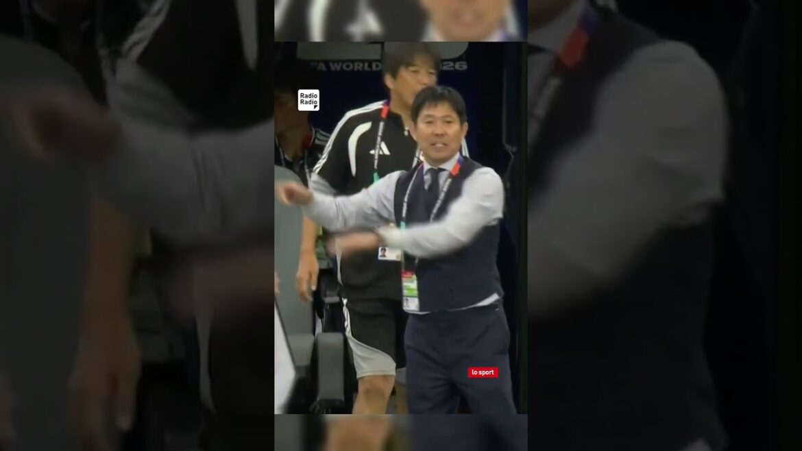 😲 MA COME DÀ INDICAZIONI L’ALLENATORE DEL GIAPPONE?! 😲 MA COME DÀ INDICAZIONI L'ALLENATORE DEL GIAPPONE?!