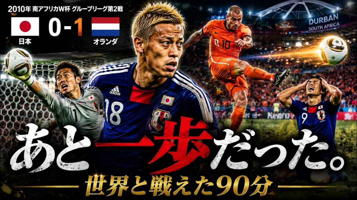 負けたのに誇らしかった――日本代表が世界と戦えた90分【2010W杯 日本vsオランダ】 負けたのに誇らしかった――日本代表が世界と戦えた90分【2010W杯 日本vsオランダ】