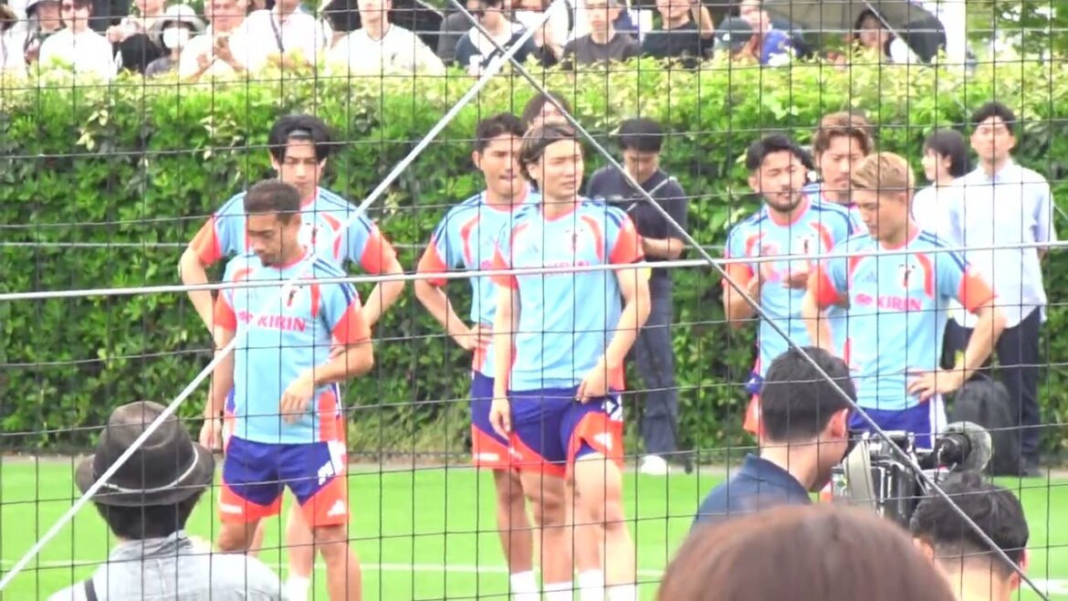 『長友佑都 堂安律 冨安健洋』日本代表公開練習 【サッカー日本代表】SAMURAI BLUE 2026/05/28 現地 『長友佑都 堂安律 冨安健洋』日本代表公開練習 【サッカー日本代表】SAMURAI BLUE 2026/05/28 現地