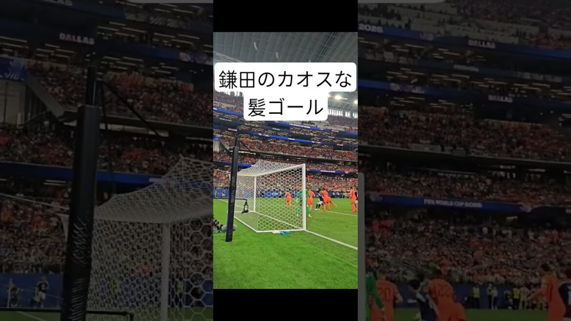 🇯🇵鎌田の奇跡の髪ゴール！！🇯🇵#鎌田大地 #日本代表 #worldcup #ワールドカップ