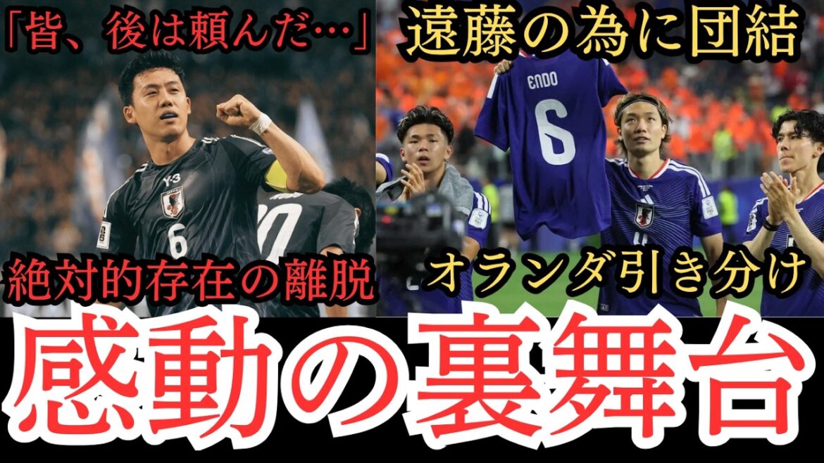【感動】遠藤航離脱に隠された裏舞台【サッカー】【W杯】