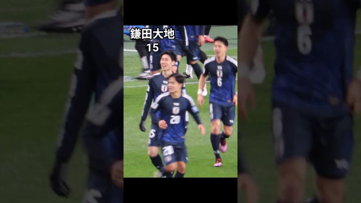 【鎌田大地】#鎌田大地 #サムライブルー #サッカー日本代表 #shorts 【鎌田大地】#鎌田大地 #サムライブルー #サッカー日本代表 #shorts