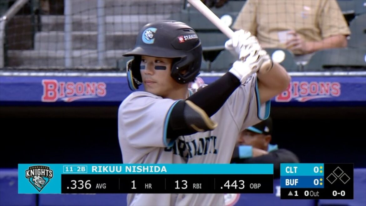 【西田陸浮】 2026/06/19 vsブルージェイズ3A 全打席 シカゴ・ホワイトソックス Rikuu Nishida Chicago White Sox #村上宗隆 #東北高校