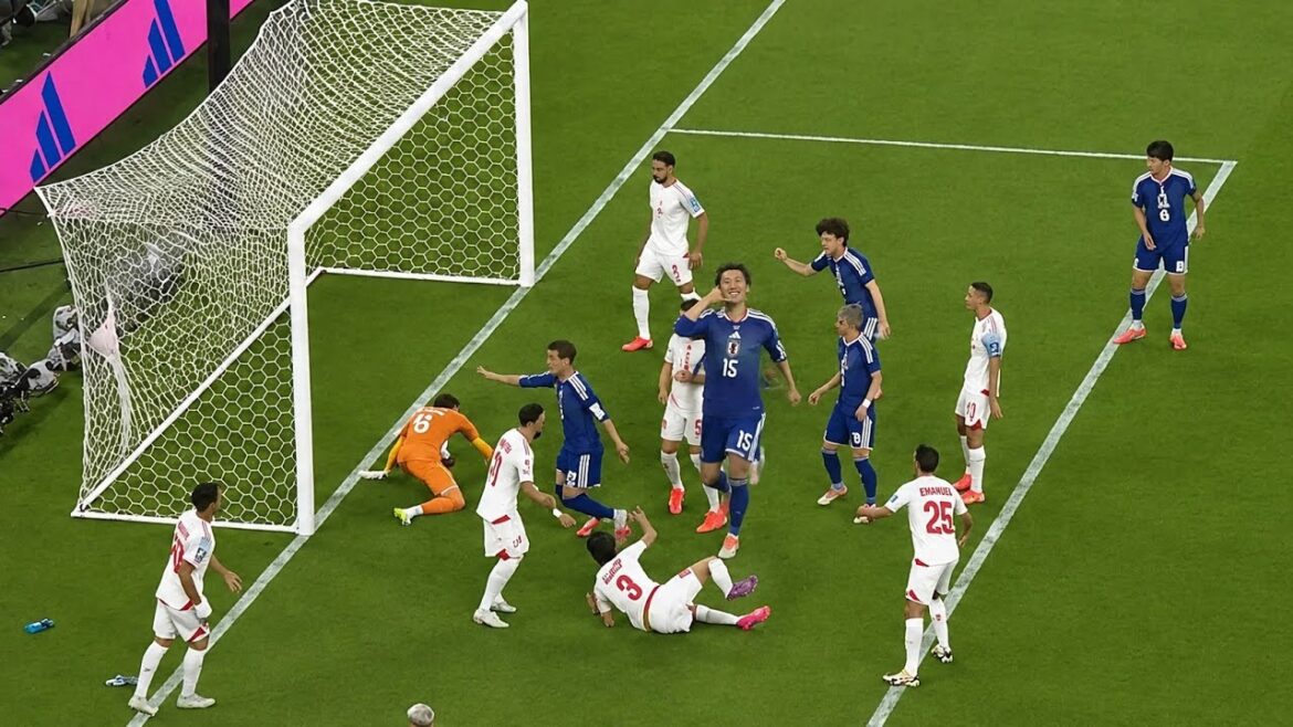 鎌田大地のゴール | 日本 vs チュニジア | Daichi Kamada Goal | Japan vs Tunisia | Fifa World Cup 2026