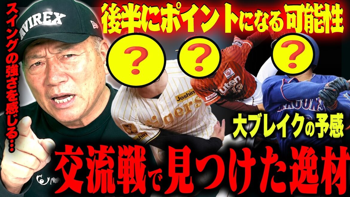 【逸材】交流戦で見つけた逸材選手!〇〇は立石より活躍する?高木が気になった交流戦で見つけた逸材について発表します!