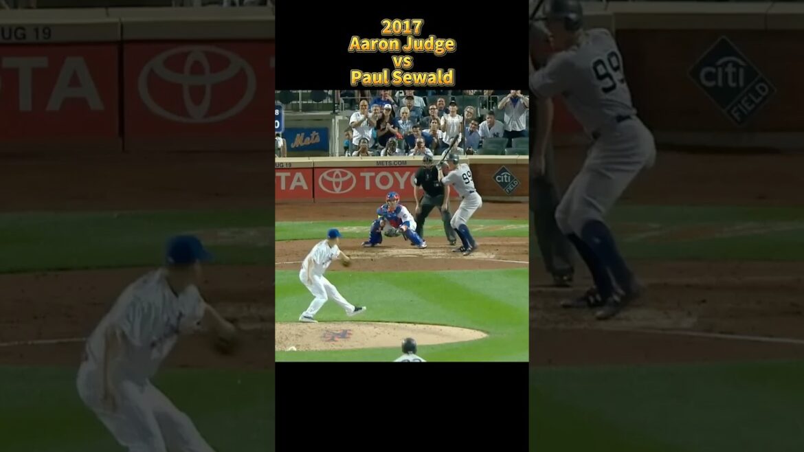 Aaron Judge vs Paul Sewald 2017 MLB all pitch NewYork Yankees アーロン・ジャッジ #shorts